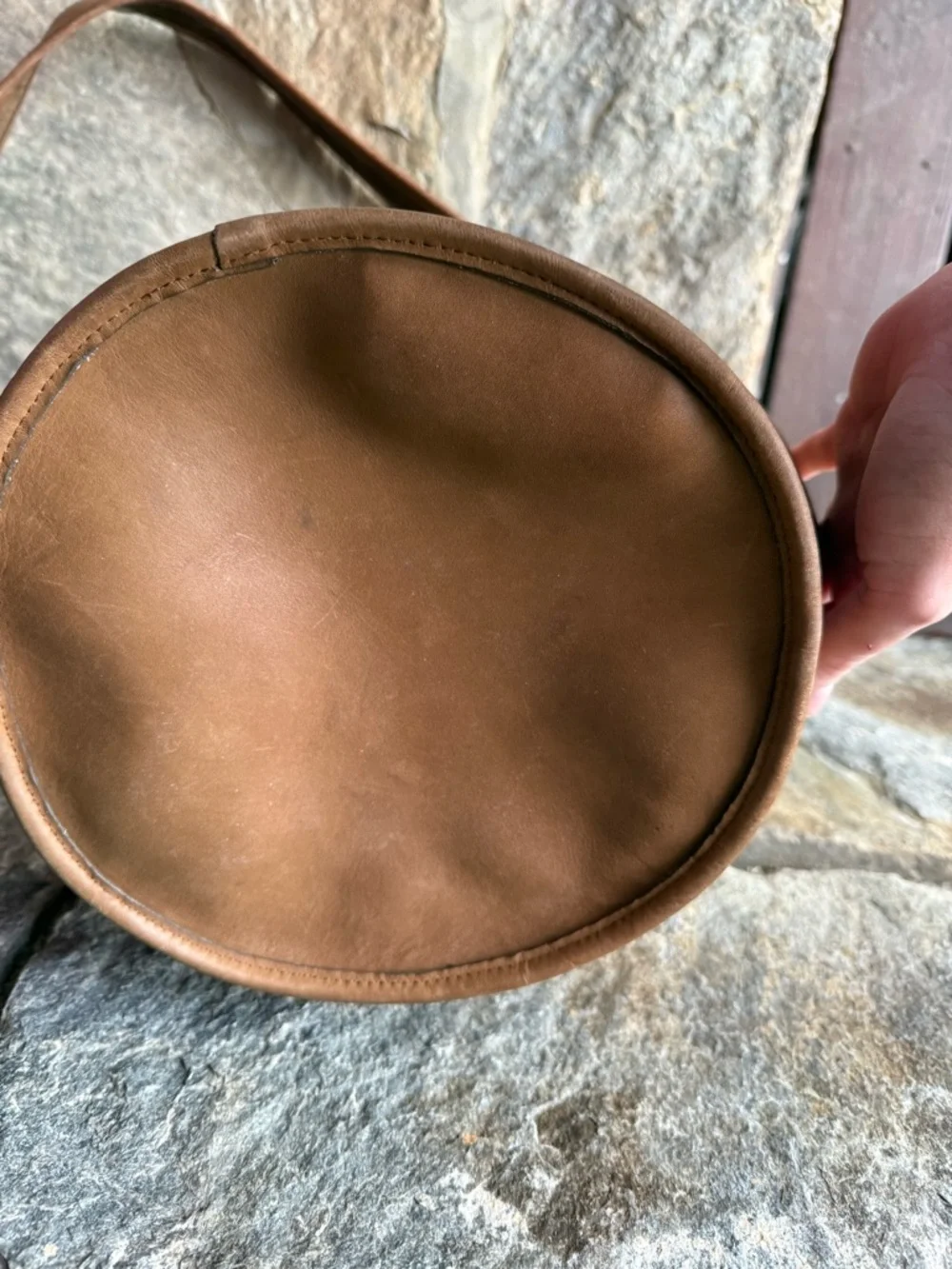 Vintage Coach Leather duffle sac feeder bag - Picture 5 of 8
